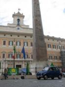 In front of italian Parlament House