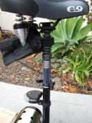 Mountain bike seatpost shock from Rocksh