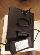 baterry pack + charger on a domestic plu