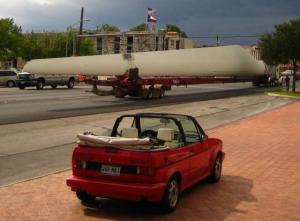 A clean car and a clean energy source.