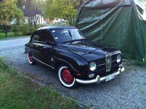 Saab 96 at home