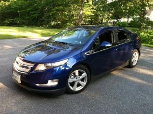 Topaz Blue Chevy Volt