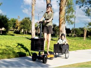 CycleBoard with optional Basket and Trai