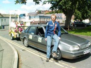 Me and my electric car.