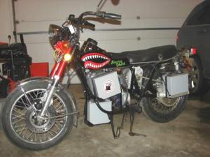 1973 Honda 350 Four conversion