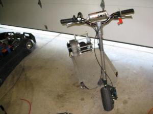 Custom Electric Go-Ped with Etek motor