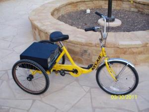 Trike at the Seguin Riverwalk