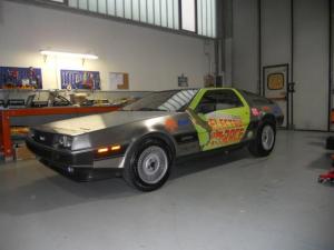 electric Delorean