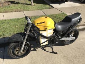 2002 GSX600F Rolling Frame