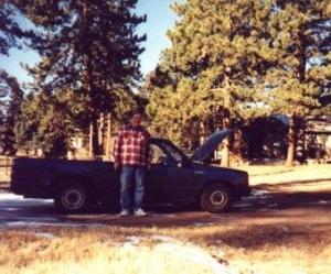 Steve and his truck