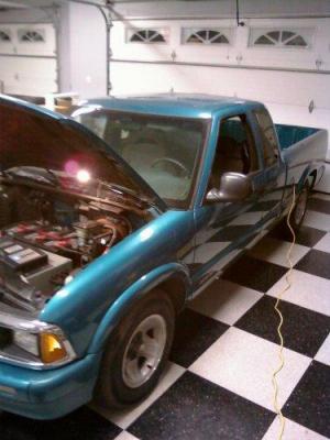 S10 EV in my Garage