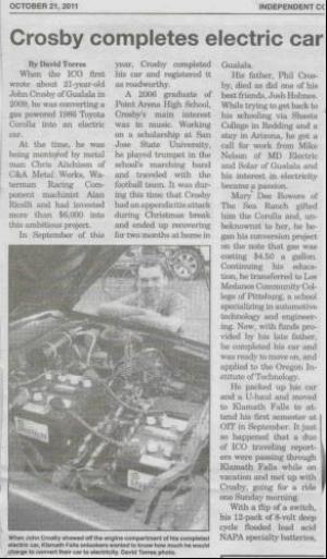 Hometown newspapaper writer covers compl