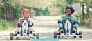 Couple on Segway GoKarts