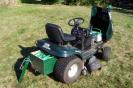 Mower conversion rear view