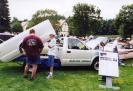 EV at Budweiser show and shine car show