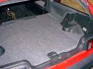 Padded rear cargo deck