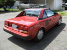 MR2 EV with new paint job rear view