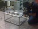 Azul reinforcing aluminum frame