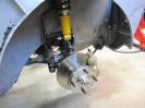 Coil-over shock and disc brakes