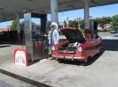 At the pump