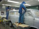 Spray painting the G-Van