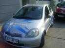 the car is branded with company logo