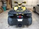 ATV after conversion, from rear